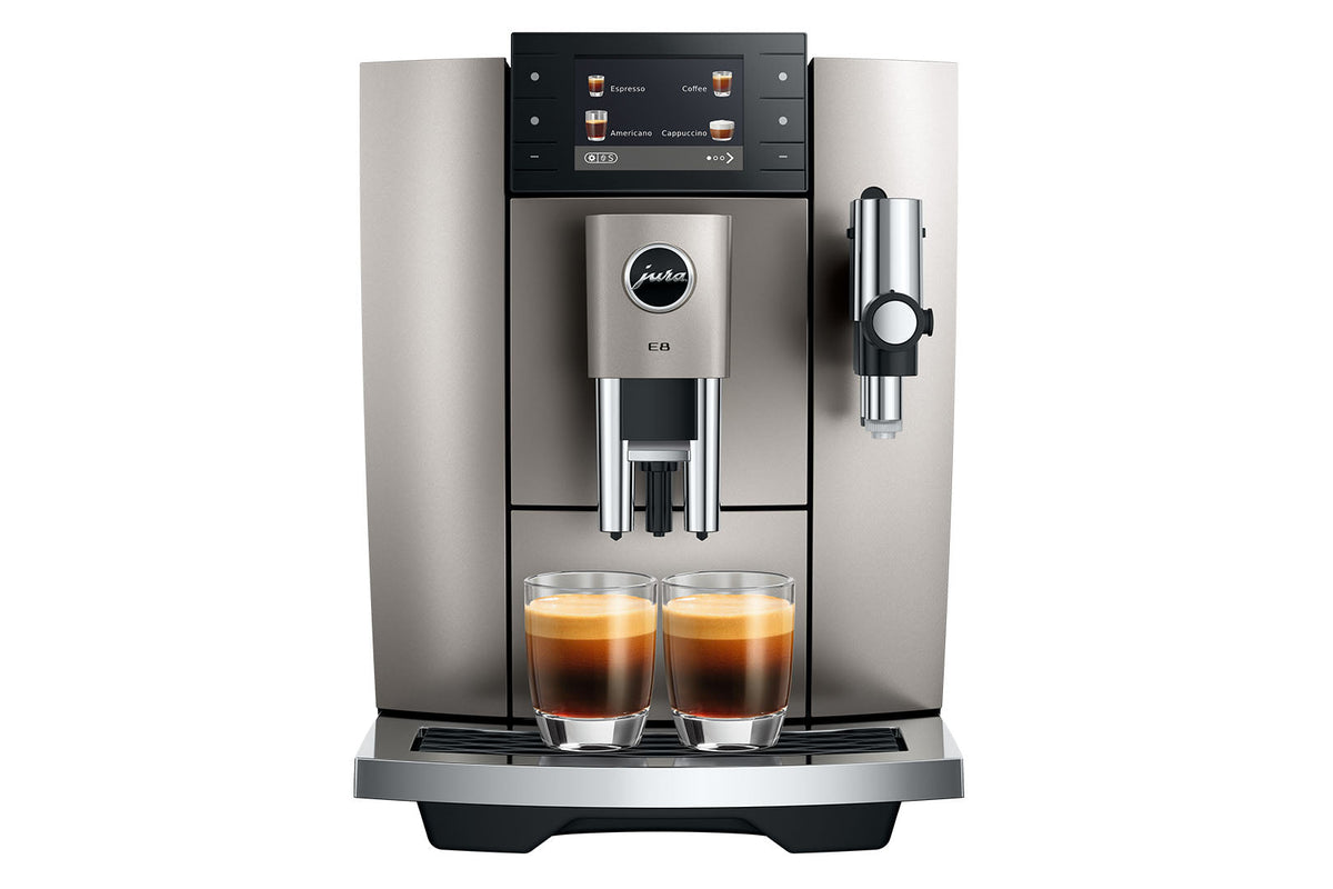 JURA E8 Midnight Silver (NAD) — product view 1