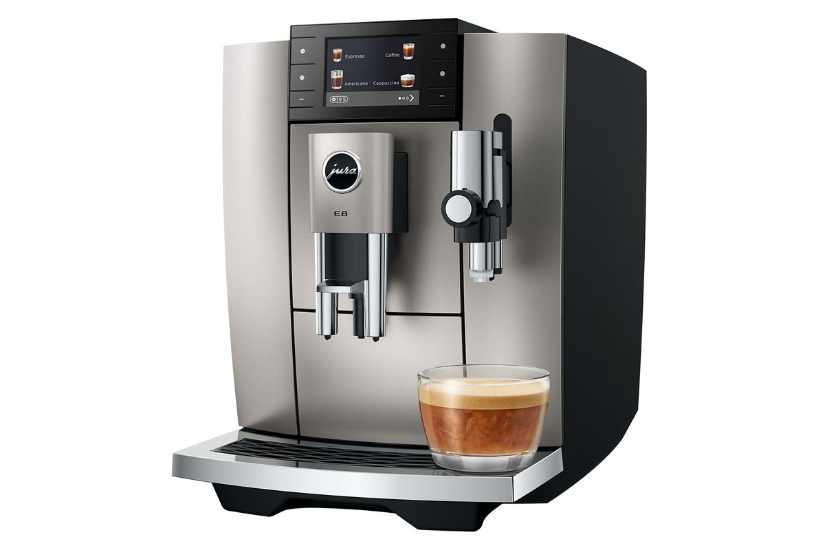 JURA E8 Midnight Silver (NAD) — product view 2
