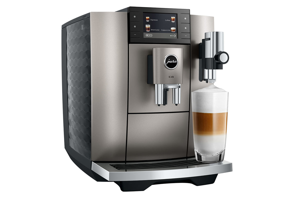 JURA E8 Midnight Silver (NAD) — product view 3