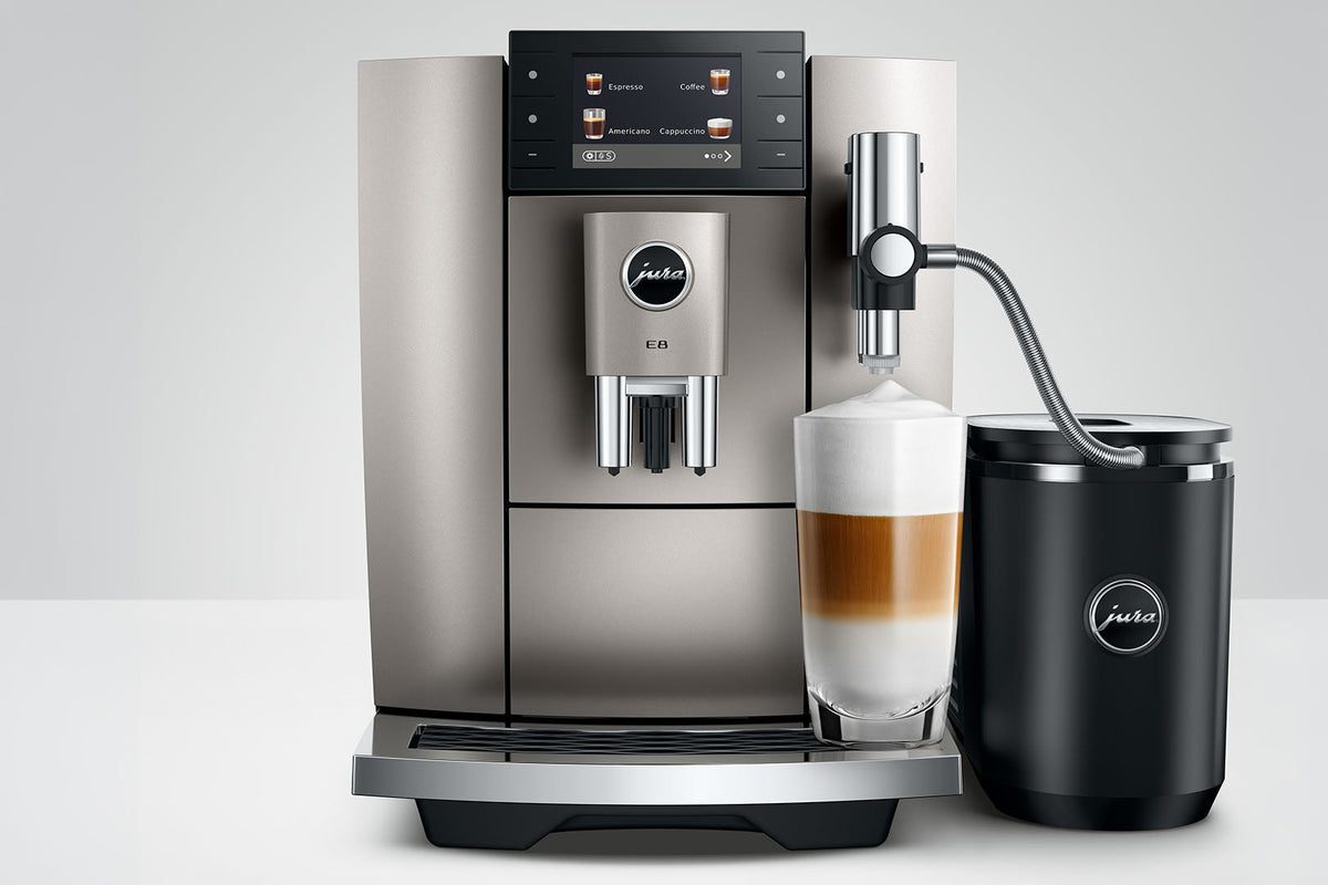 JURA E8 Midnight Silver (NAD) — product view 7