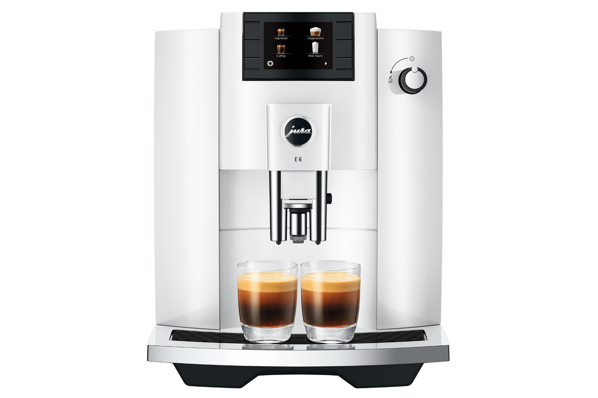 JURA E6 Piano White — product view 1