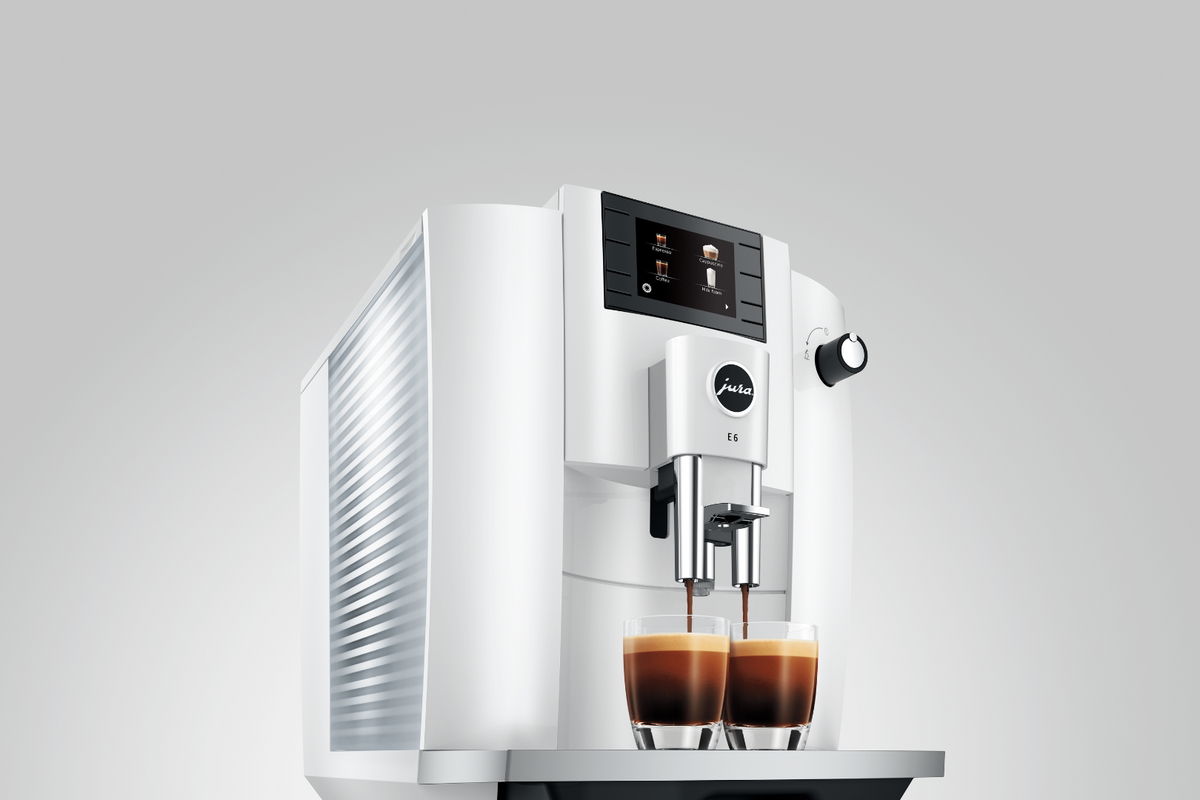 JURA E6 Piano White — product view 4